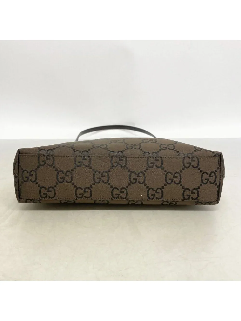 Gucci Shoulder Bag GG Nylon Brown